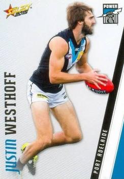 2015 Select AFL Champions #158 Justin Westhoff Front